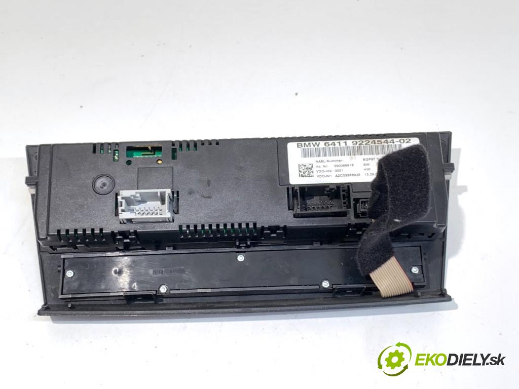 BMW 3 Touring (E91) 2004 - 2012    318 i 105 kW [143 KM] benzyna 2007 - 2012  Panel ovládania kúrenia 9224544 (Prepínacie páčky pod volantom)