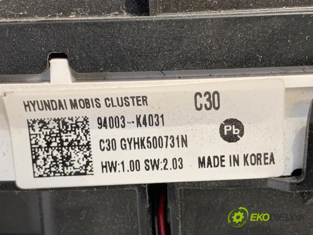 HYUNDAI KONA SUV 2020 150 kW EV Prístrojovka 94003-K4031 (Prístrojová doska, displej)
