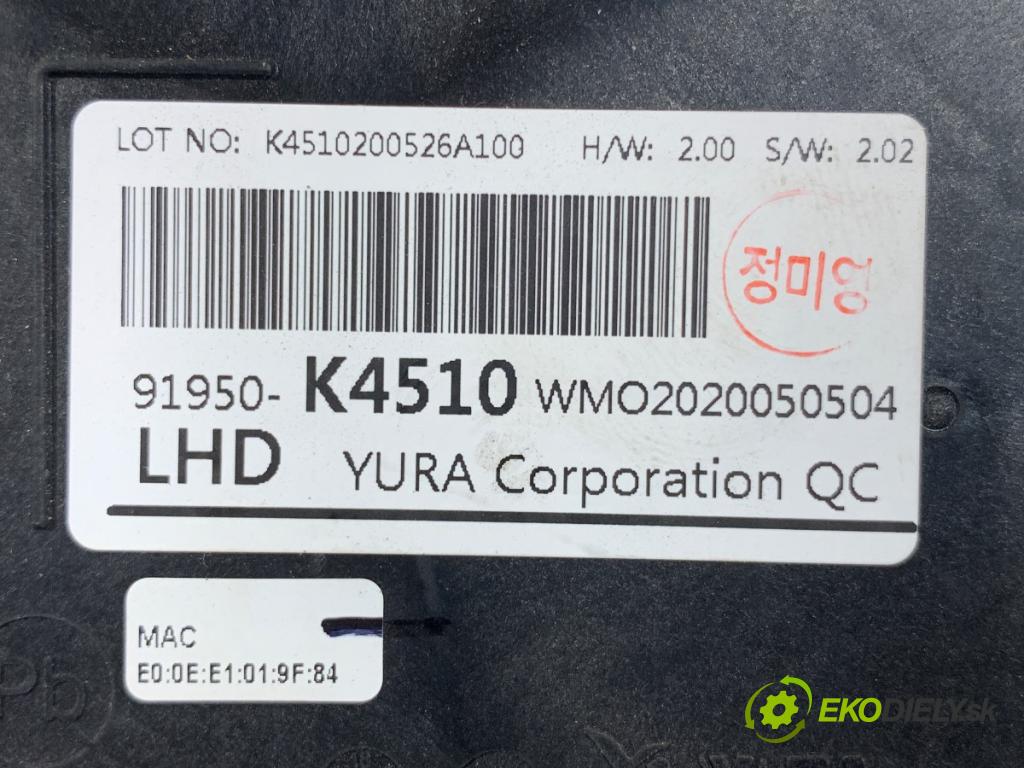HYUNDAI KONA SUV 2020 150 kW EV Modul NABÍJANIE: 91950K4510