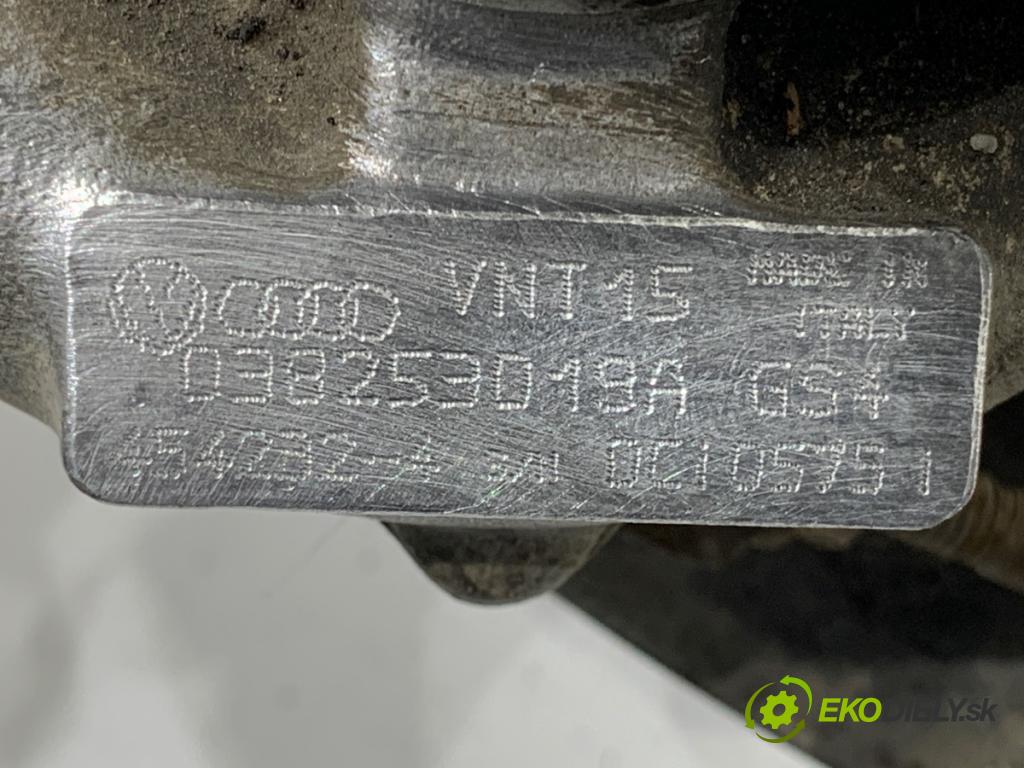 VW NEW BEETLE liftback 2000 66 kW 1.9 TDI 1896 Turbodúchadlo,turbo 038253019A (Turbodúchadlo (kompletné))