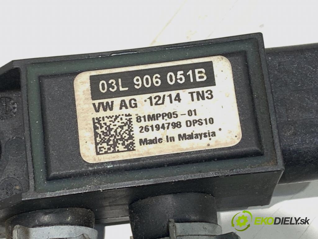AUDI A4 B8 sedan 2014 140 kW 2.0 TDI 1968 snímač tlaku spalín DPF 03L906051B