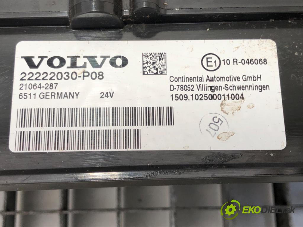 VOLVO FH II Ciągnik siodłowy 2021 338 kW 460 338 kW [460 KM] olej napędowy 2012 - 2022 12800 Prístrojovka 22222030-P08 (Prístrojová doska, displej)