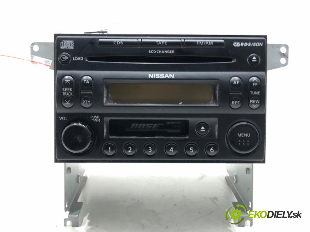 NISSAN MURANO Z50 SUV 2006 172 kW 3.5 3498 RADIO 28188CC000 (Audio zariadenie)
