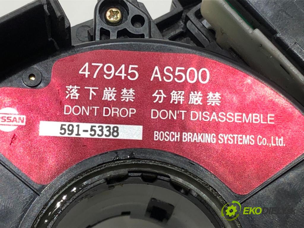 NISSAN MURANO Z50 SUV 2006 172 kW 3.5 3498 Prepínač kombinovaný 47945AS500 (Prepínacie páčky pod volantom)