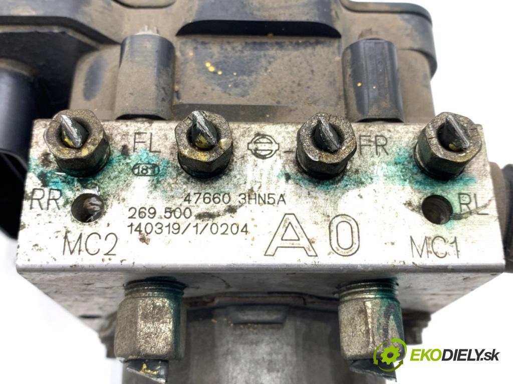 NISSAN MICRA K13 liftback 2014 59 kW 1.2 1198 Pumpa ABS 476603HN5A (Pumpa ABS)