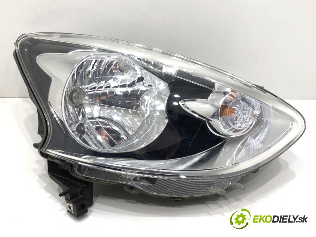 NISSAN MICRA K13 liftback 2014 59 kW 1.2 1198 světlomet pravý přední část 