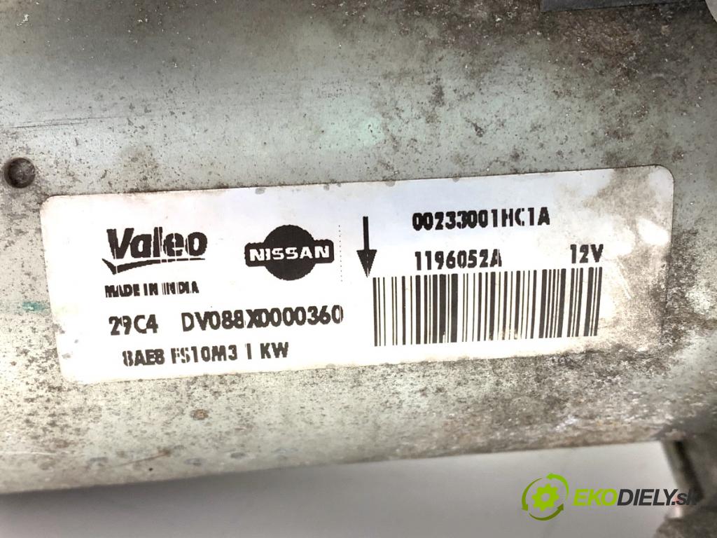 NISSAN MICRA K13 liftback 2014 59 kW 1.2 1198 Štartér 00233001HC1A (Štartér)