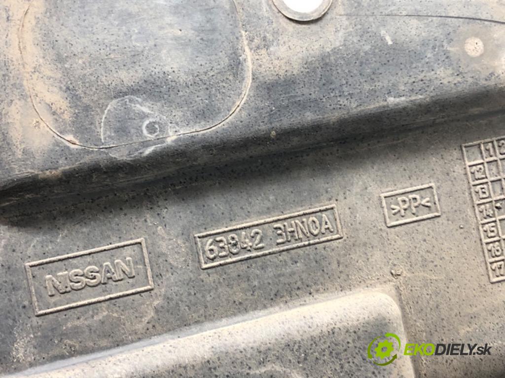 NISSAN MICRA K13 liftback 2014 59 kW 1.2 1198 podblatník pravý přední část 63842BHNOA