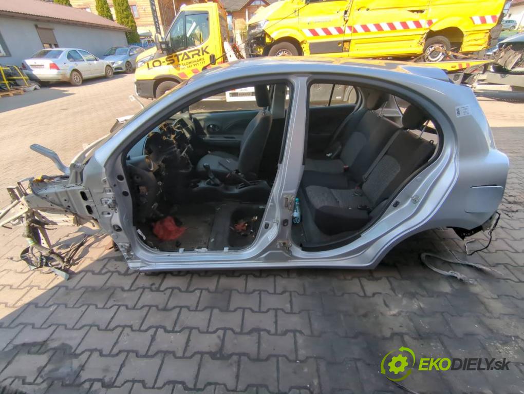 NISSAN MICRA IV (K13K) 2010 - 2022    1.2 59 kW [80 KM] benzyna 2010 - 2015  KAROSERIA ČTVRŤÁK blatník zadní část levý pravý práh střecha PODŁUŻNICA levý pravý