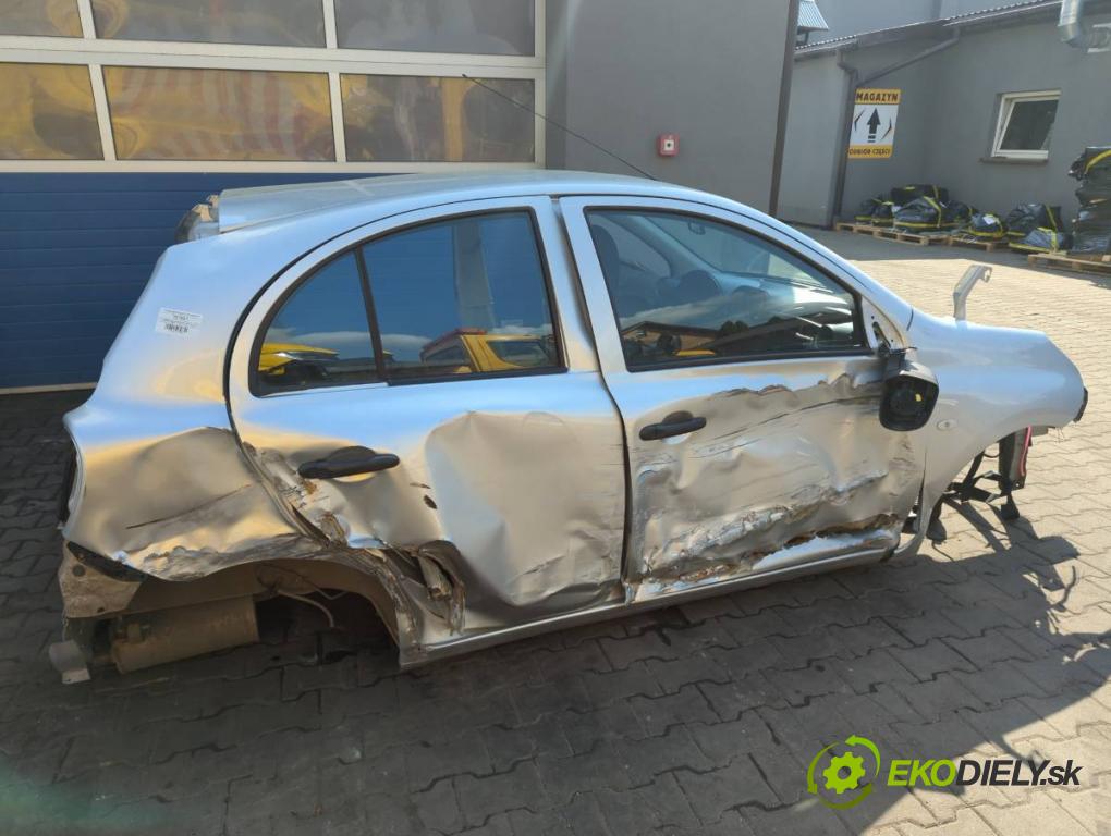 NISSAN MICRA IV (K13K) 2010 - 2022    1.2 59 kW [80 KM] benzyna 2010 - 2015  KAROSERIA ČTVRŤÁK blatník zadní část levý pravý práh střecha PODŁUŻNICA levý pravý