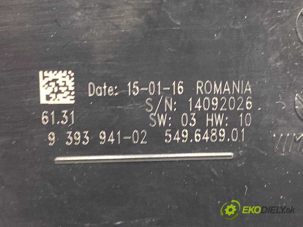 BMW F30 sedan 2016 180 kW 328 i 1997 Spínač svetiel 9393941