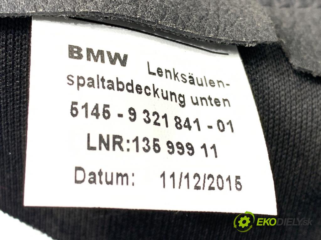 BMW F30 sedan 2016 180 kW 328 i 1997 Obal tyče riadiacej 9321841 (Kryt interiéru)