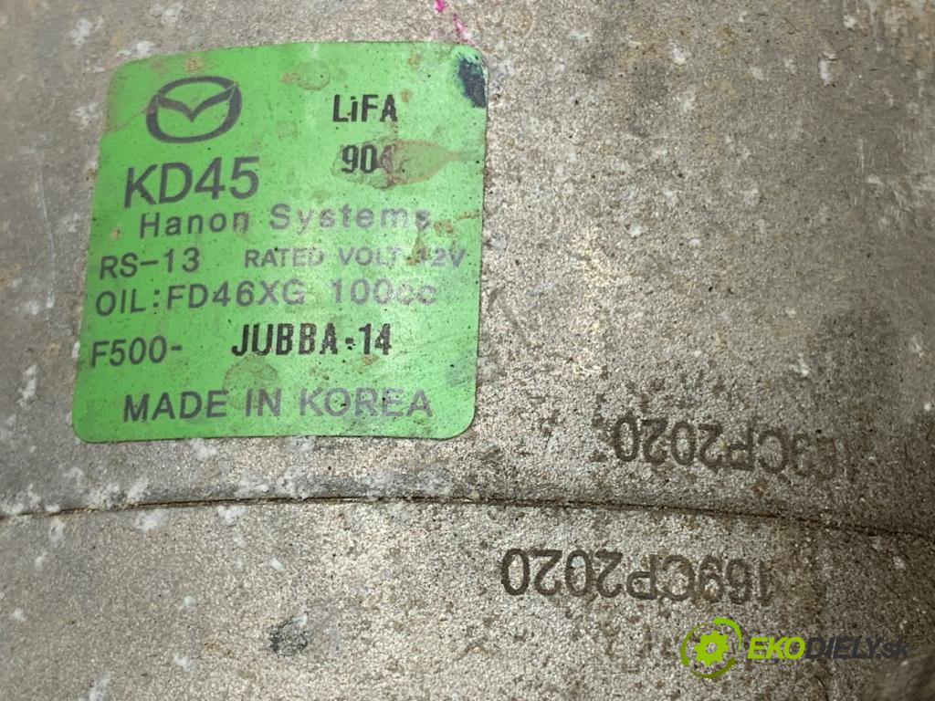 MAZDA 3 BM liftback 2016 121 kW 2.0 1998 Kompresor klimatizácie F500-JUBBA-14 (Kompresor klimatizácie)