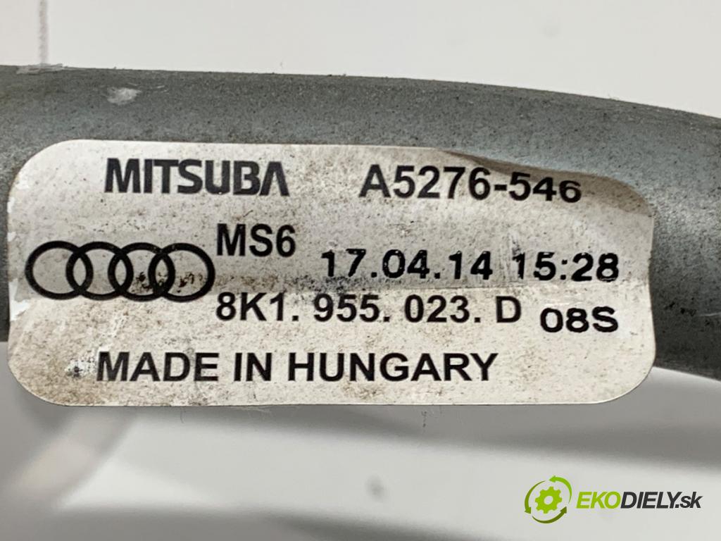 AUDI A4 B8 sedan 2014 140 kW 2.0 TDI 1968 Mechanizmus stieračov predný 8K1955023D (Motorček stieračov predný)