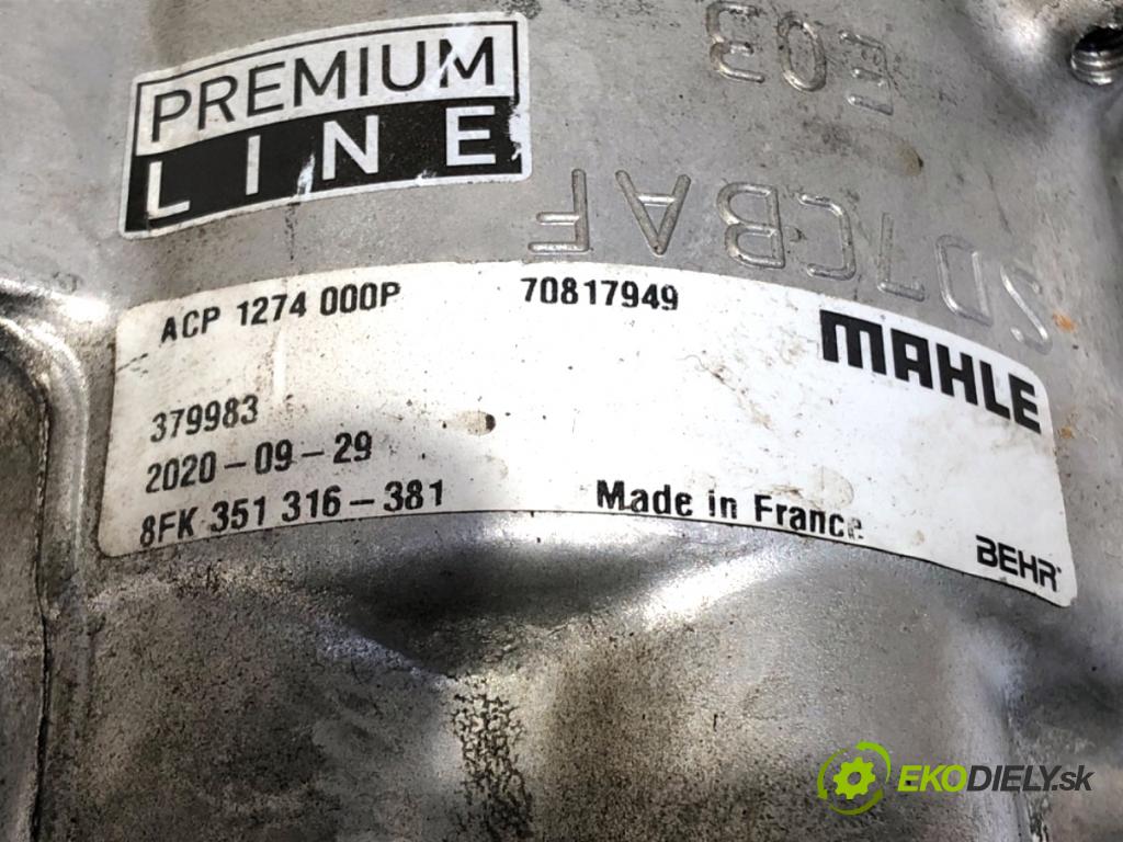 PEUGEOT 508 SW I Kombi 2012 100 kW 2.0 HDi 1997 Kompresor klimatizácie SD7C16 (Kompresor klimatizácie)