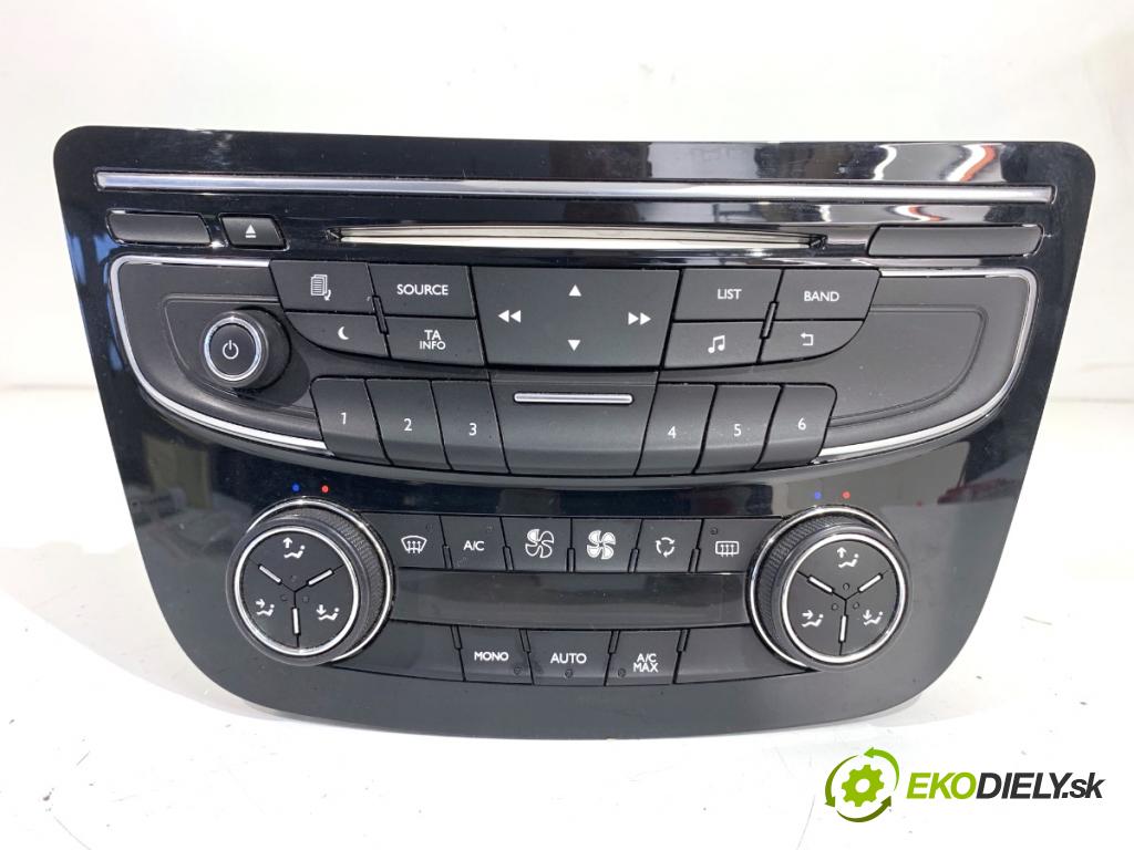 PEUGEOT 508 SW I Kombi 2012 100 kW 2.0 HDi 1997 Panel ovládania kúrenia  (Prepínacie páčky pod volantom)