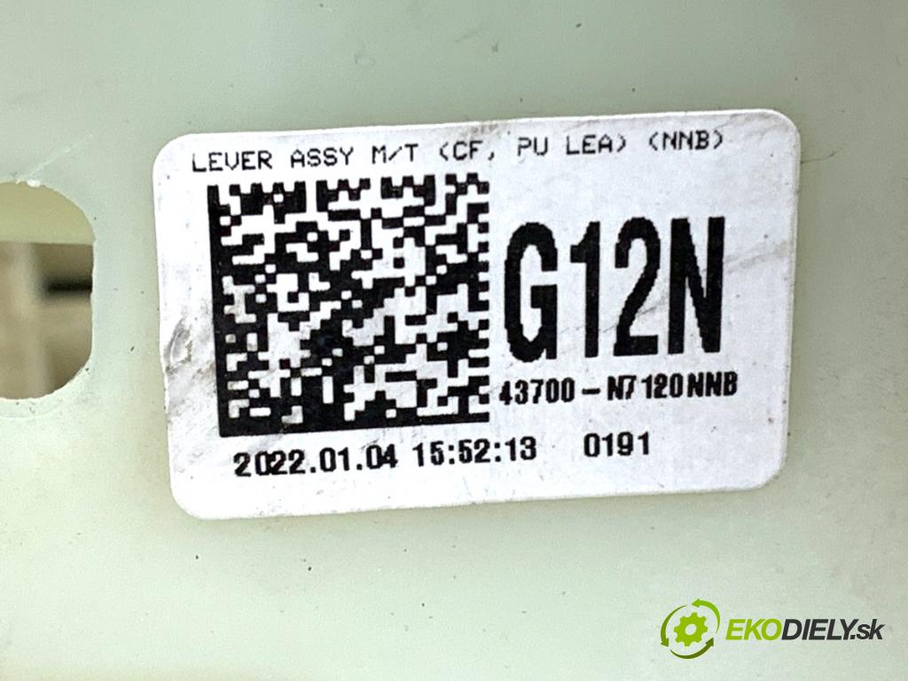 HYUNDAI TUCSON SUV 2022 110 kW 1.6 T-GDi 1598 Kulisa 43700-N7120 (Rýchlostná páka (kulisa))