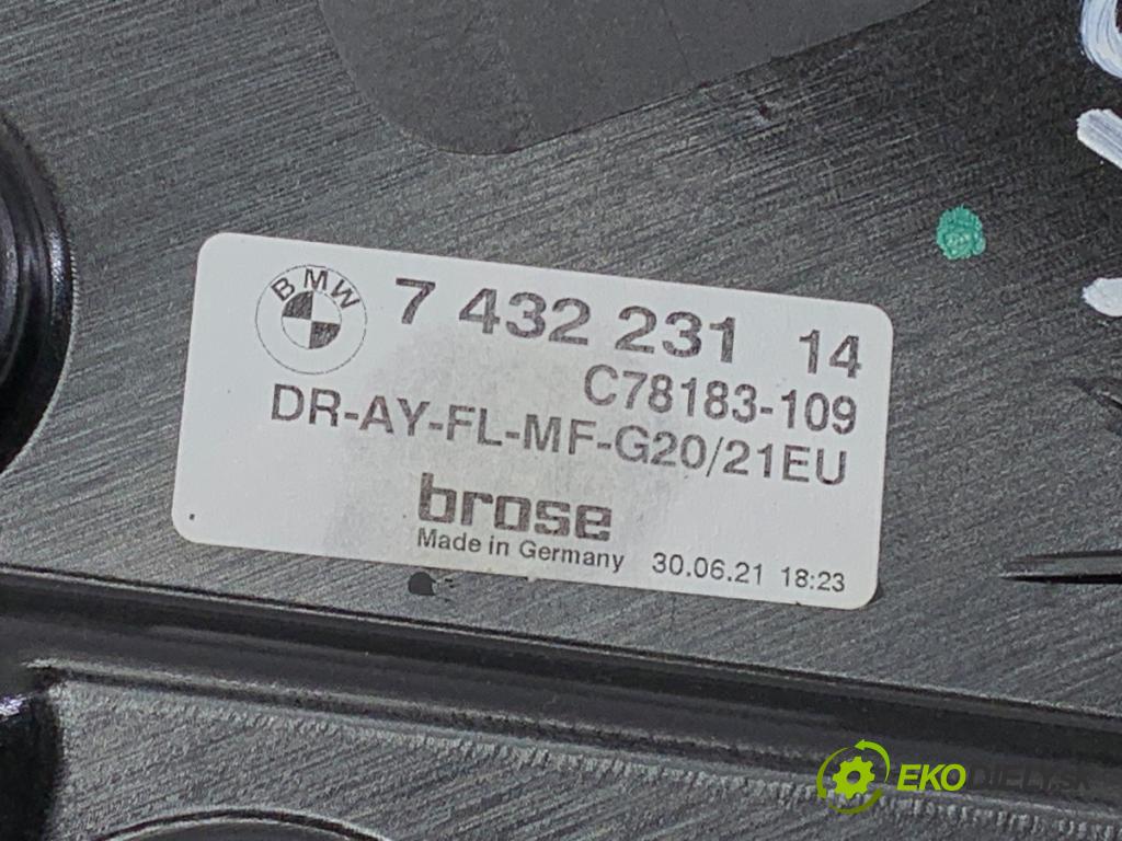 BMW G21 Kombi 2021 190 kW 330 i 1998 mechanismus okna levý přední část 743223114