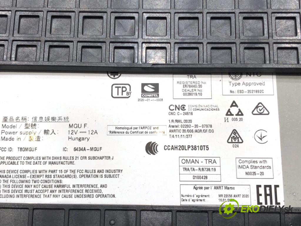 BMW G21 Kombi 2021 190 kW 330 i 1998 RADIO Navigácia MGU: HU 5A3EC15