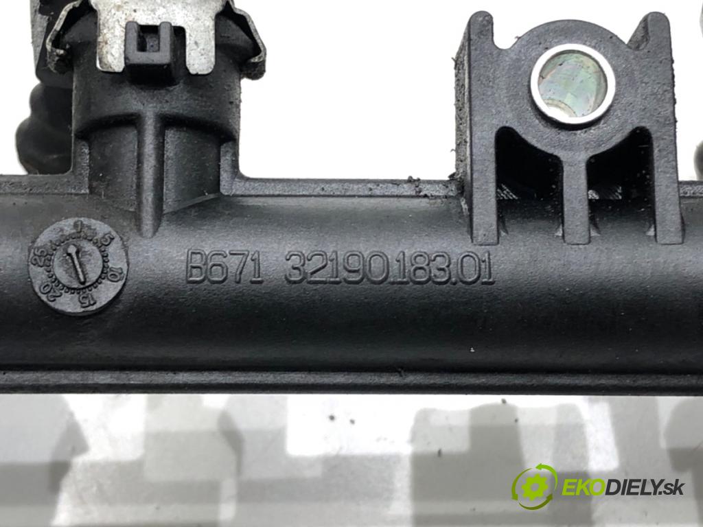 FIAT PANDA II liftback 2010 40 kW 1.1 (169.AXA1A) 1108 Lišta vstrekovacia 3219018301 (Vstrekovacia lišta)