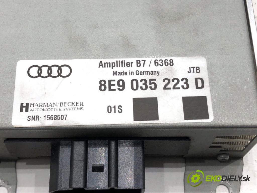 AUDI A4 B7 Kombi 2007 125 kW 2.0 TDI quattro 1968 Zosilňovač 8E9035223D (Zosilňovač)