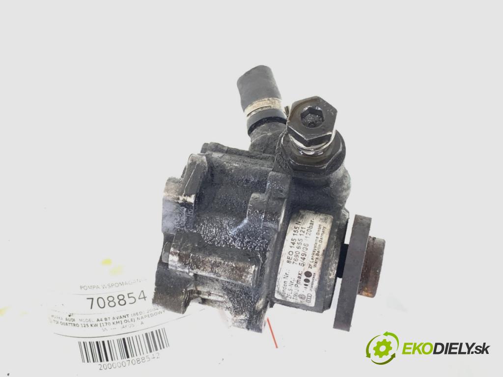 AUDI A4 B7 Kombi 2007 125 kW 2.0 TDI quattro 1968 Pumpa servočerpadlo 8E0145155N (Servočerpadlo, pumpa riadenia)