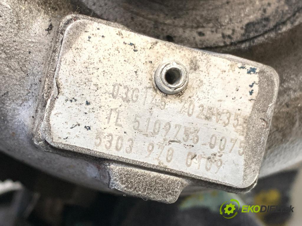 AUDI A4 B7 Kombi 2007 125 kW 2.0 TDI quattro 1968 Turbodúchadlo,turbo 03G145702H (Turbodúchadlo (kompletné))