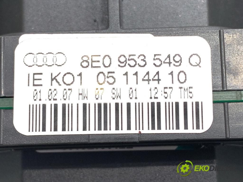 AUDI A4 B7 Kombi 2007 125 kW 2.0 TDI quattro 1968 Prepínač kombinovaný 8E0953549Q (Prepínacie páčky pod volantom)