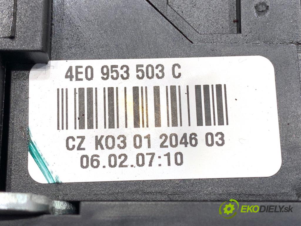 AUDI A4 B7 Kombi 2007 125 kW 2.0 TDI quattro 1968 Prepínač kombinovaný 8E0953549Q (Prepínacie páčky pod volantom)