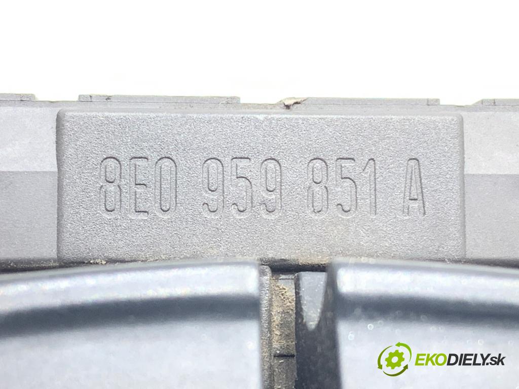 AUDI A4 B7 Kombi 2007 125 kW 2.0 TDI quattro 1968 Prepínač okien 8E0959851A (Prepínacie páčky pod volantom)