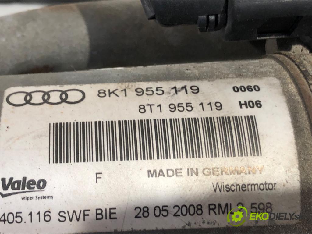 AUDI A4 B8 Kombi 2008 105 kW 2.0 TDI 1968 Mechanizmus stieračov predný 8K1955119 (Motorček stieračov predný)