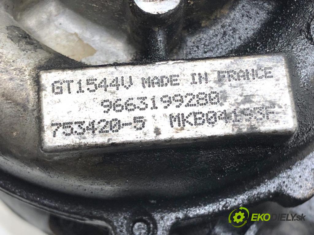 CITROEN C5 III sedan 2008 80 kW 1.6 HDi 110 1560 turbo 9663199280 (Turbodúchadla (kompletní))