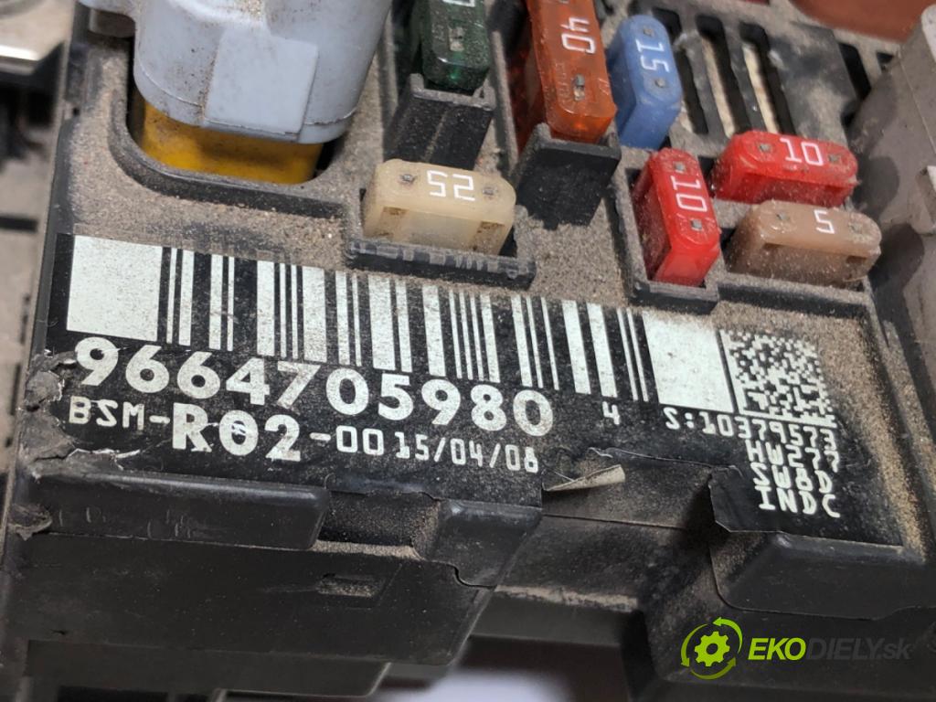 CITROEN C5 III sedan 2008 80 kW 1.6 HDi 110 1560 Modul BSM 9664705980 (Riadiaca jednotka ostatné)