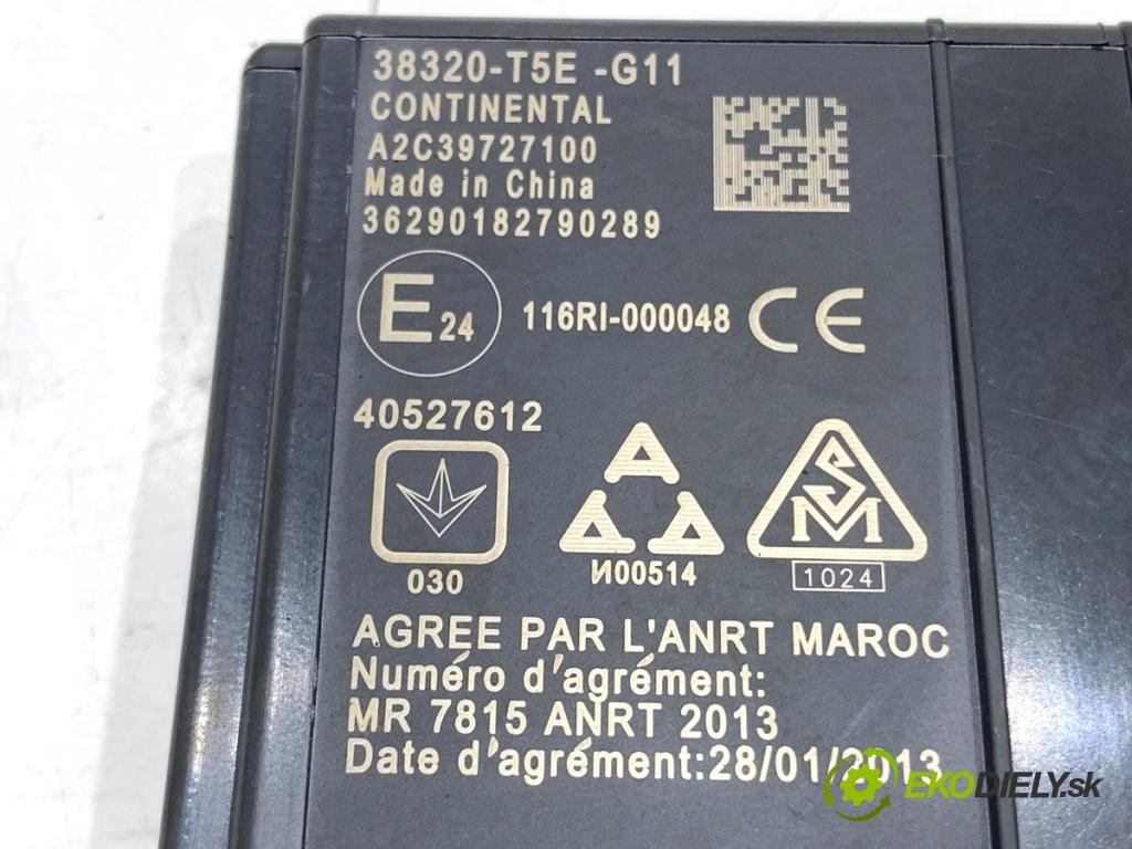 HONDA JAZZ IV liftback 2018 75 kW 1.3 1318 Modul Riadiaca jednotka 38320-T5E-G11 (Riadiaca jednotka ostatné)