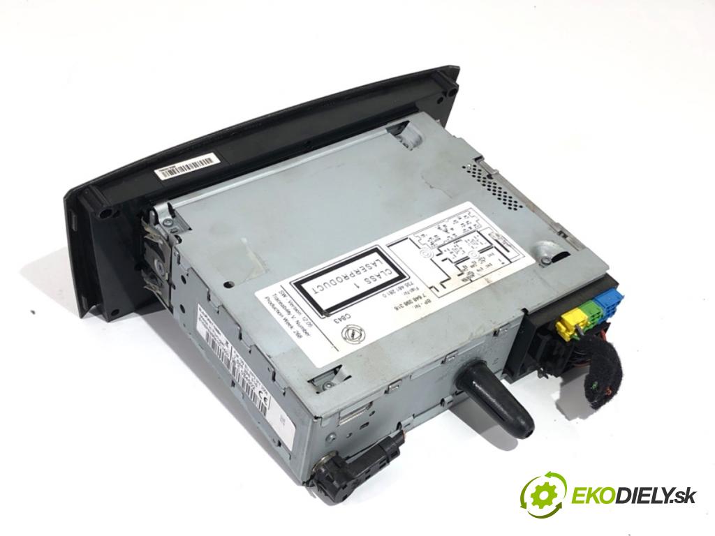 FIAT GRANDE PUNTO liftback 2008 57 kW 1.4 (199AXB11, 199AXB1A, 199BXB1A, 199AXL1A) 1368 RADIO 7648398316 (Audio zariadenie)