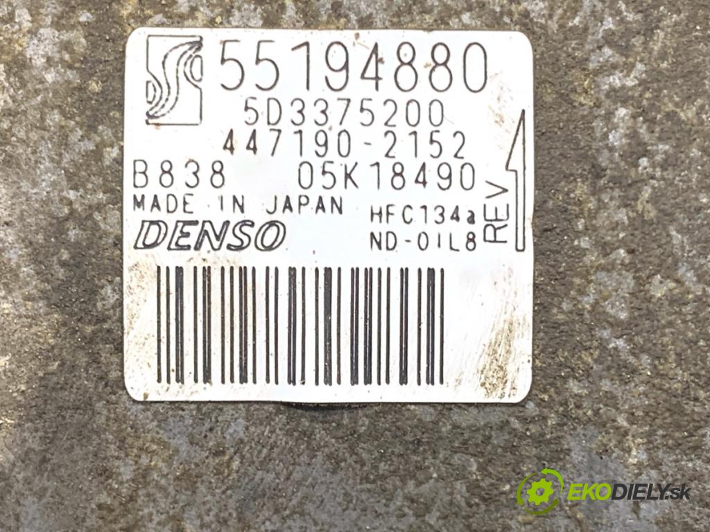 FIAT GRANDE PUNTO liftback 2008 57 kW 1.4 (199AXB11, 199AXB1A, 199BXB1A, 199AXL1A) 1368 rúrka klimatizácie 55194880 (Rúrka klimatizácie)