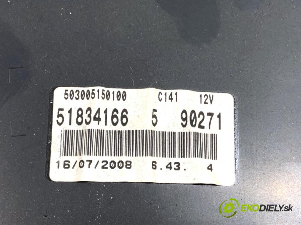 FIAT GRANDE PUNTO liftback 2008 57 kW 1.4 (199AXB11, 199AXB1A, 199BXB1A, 199AXL1A) 1368 Prístrojovka 51834166 (Prístrojová doska)