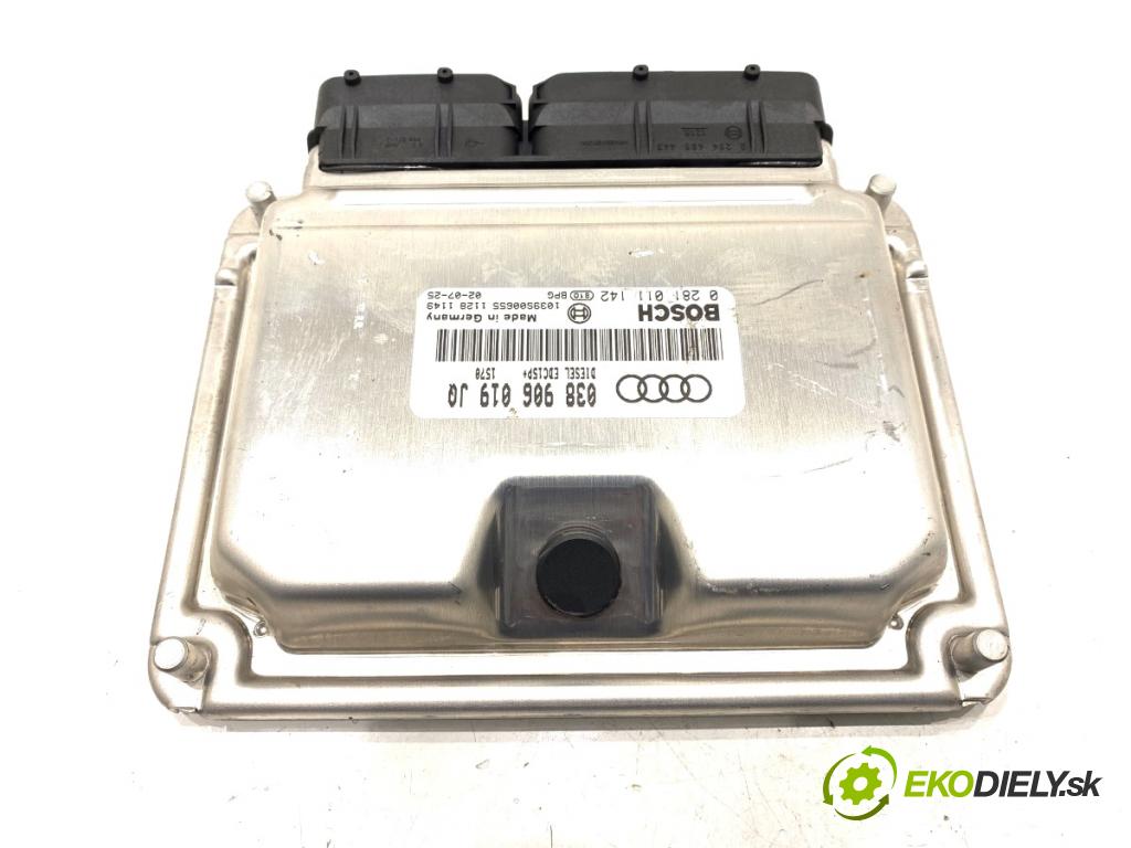 AUDI A4 B6 Kombi 2002 96 kW 1.9 TDI 1896 riadiaca jednotka Motor 038906019JQ (Riadiaca jednotka)