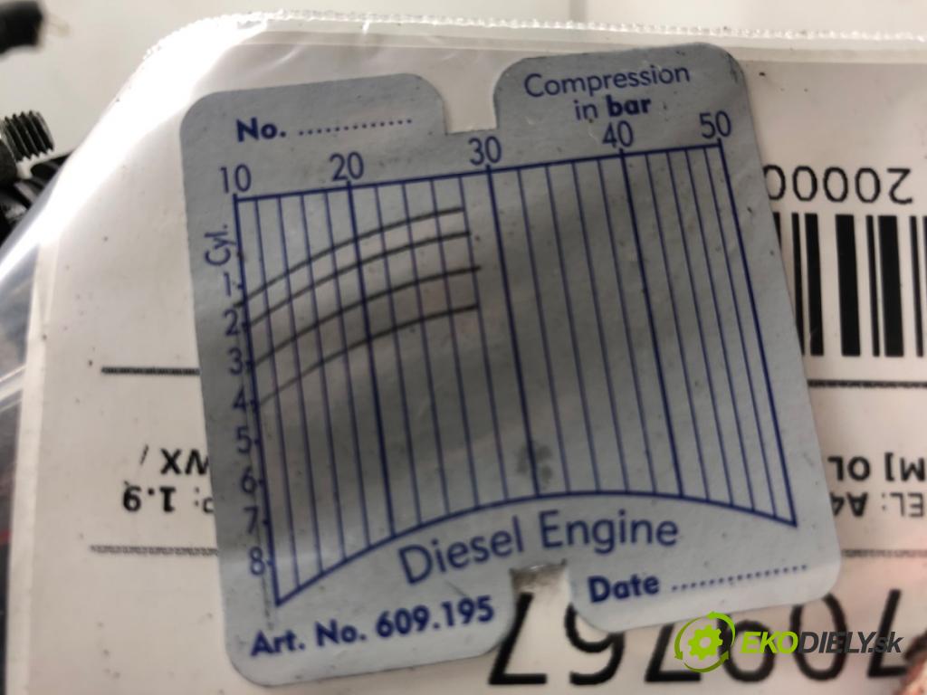 AUDI A4 B6 Kombi 2002 96 kW 1.9 TDI 1896 Motor AWX (Motor)
