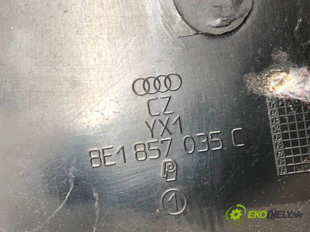 AUDI A4 B6 Kombi 2002 96 kW 1.9 TDI 1896 Priehradka, kastlík spolujazdca 8E1857035C (Priehradka (kastlík))