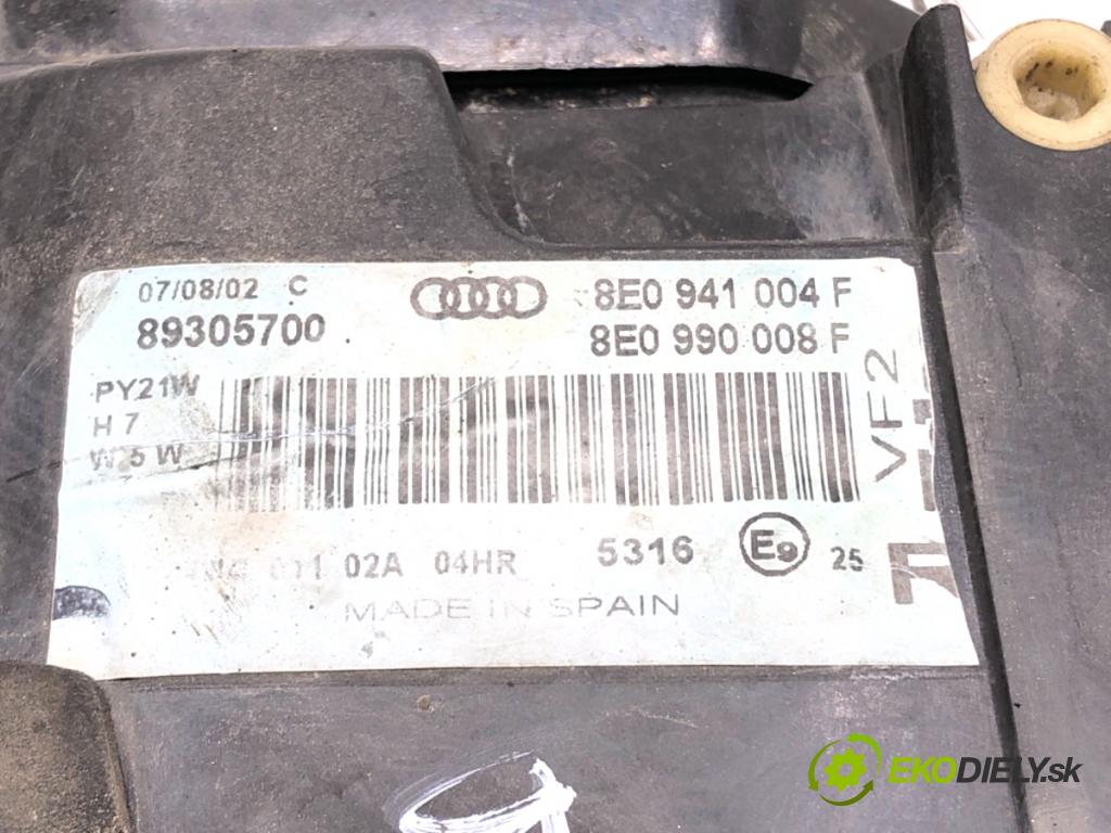 AUDI A4 B6 Kombi 2002 96 kW 1.9 TDI 1896 světlomet pravý přední část 8E0941004F