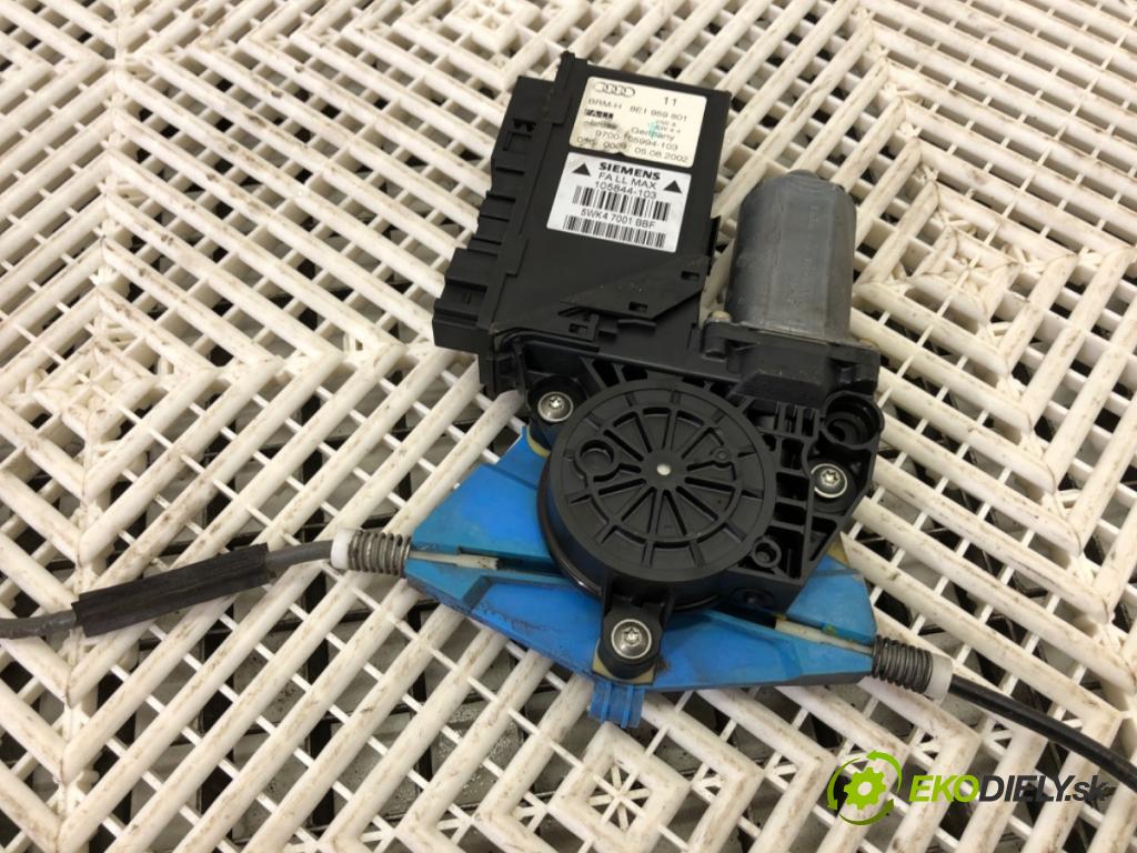 AUDI A4 B6 Kombi 2002 96 kW 1.9 TDI 1896 mechanismus okna levý přední část 8E1959801 0130821765
