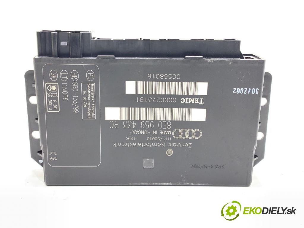 AUDI A4 B6 Kombi 2002 96 kW 1.9 TDI 1896 Modul komfortu 8E0959433BC (Modul komfortu)