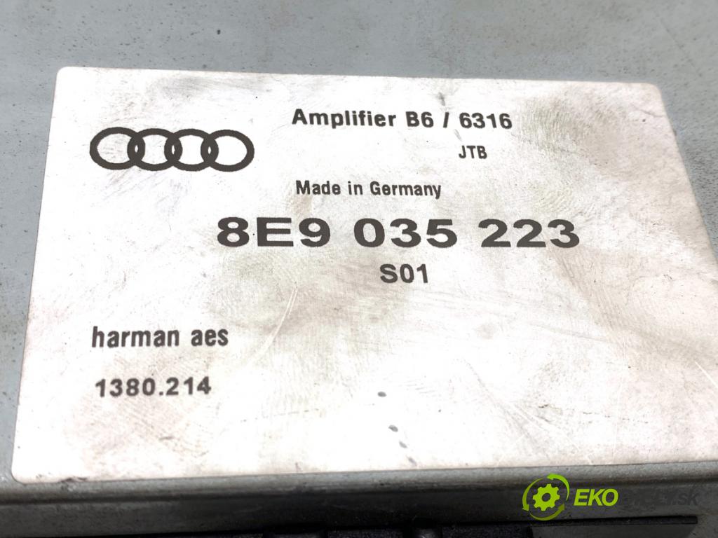 AUDI A4 B6 Kombi 2002 96 kW 1.9 TDI 1896 Zosilňovač 8E9035223 (Zosilňovač)