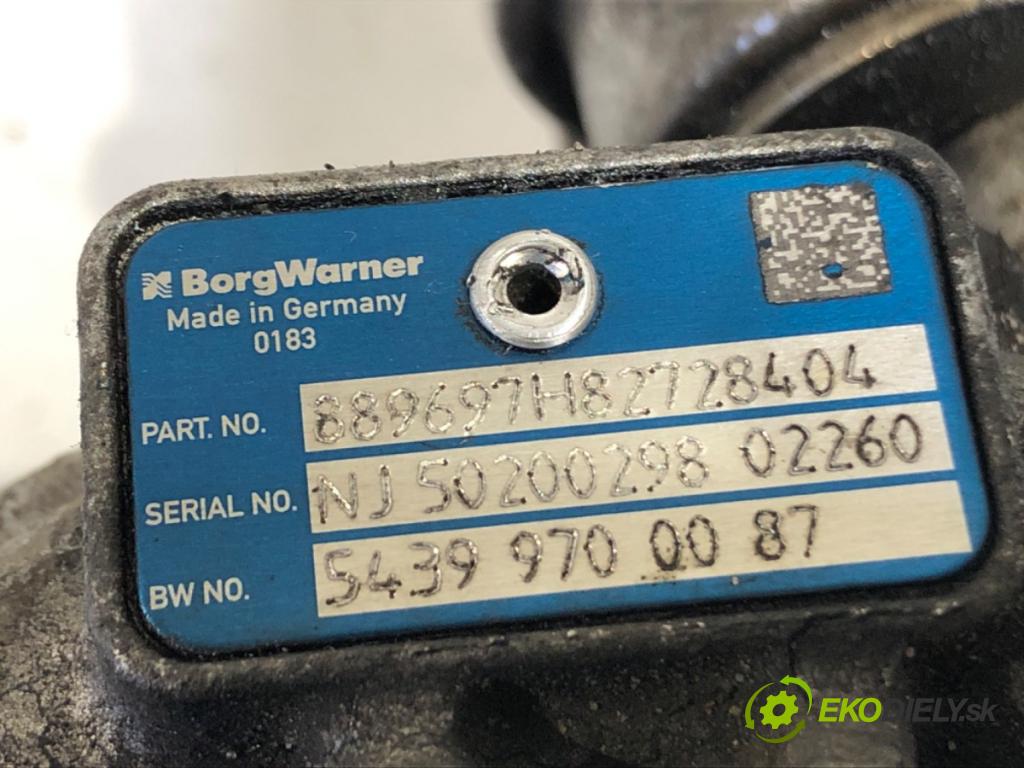 RENAULT MEGANE III nadwozie zamknięte / kombi 2012 81 kW 1.5 dCi 1461 turbo 54399700087 (Turbodúchadla (kompletní))