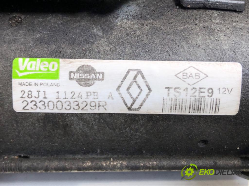 RENAULT MEGANE III nadwozie zamknięte / kombi 2012 81 kW 1.5 dCi 1461 Štartér 233003329R (Štartér)