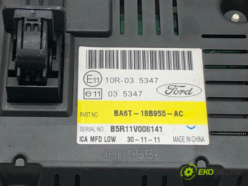 FORD FIESTA MK7 liftback 2012 51 kW 1.4 TDCi 1399 RADIO BA6T-18B955-AC (Audio zariadenie)