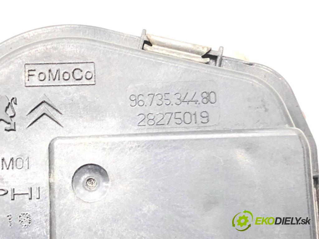 FORD FIESTA MK7 liftback 2012 51 kW 1.4 TDCi 1399 Škrtiaca klapka 9673534480 (Škrtiaca klapka)