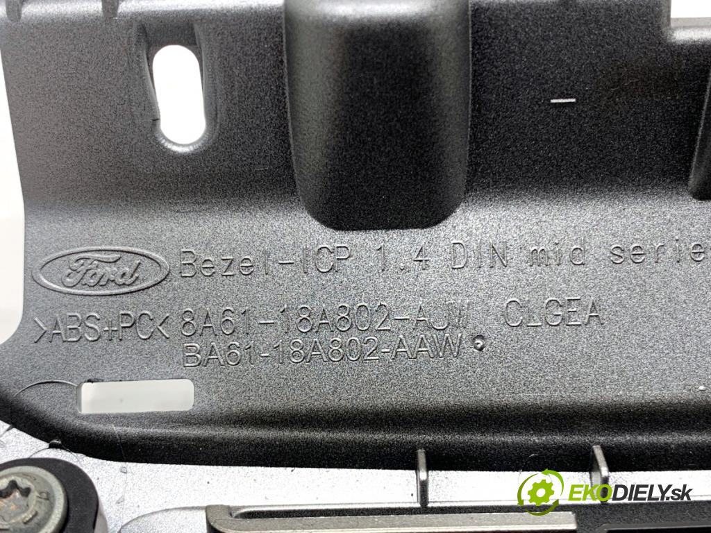 FORD FIESTA MK7 liftback 2012 51 kW 1.4 TDCi 1399 Panel ovládania radia 8A61-18A802-AJW (Prepínacie páčky pod volantom)
