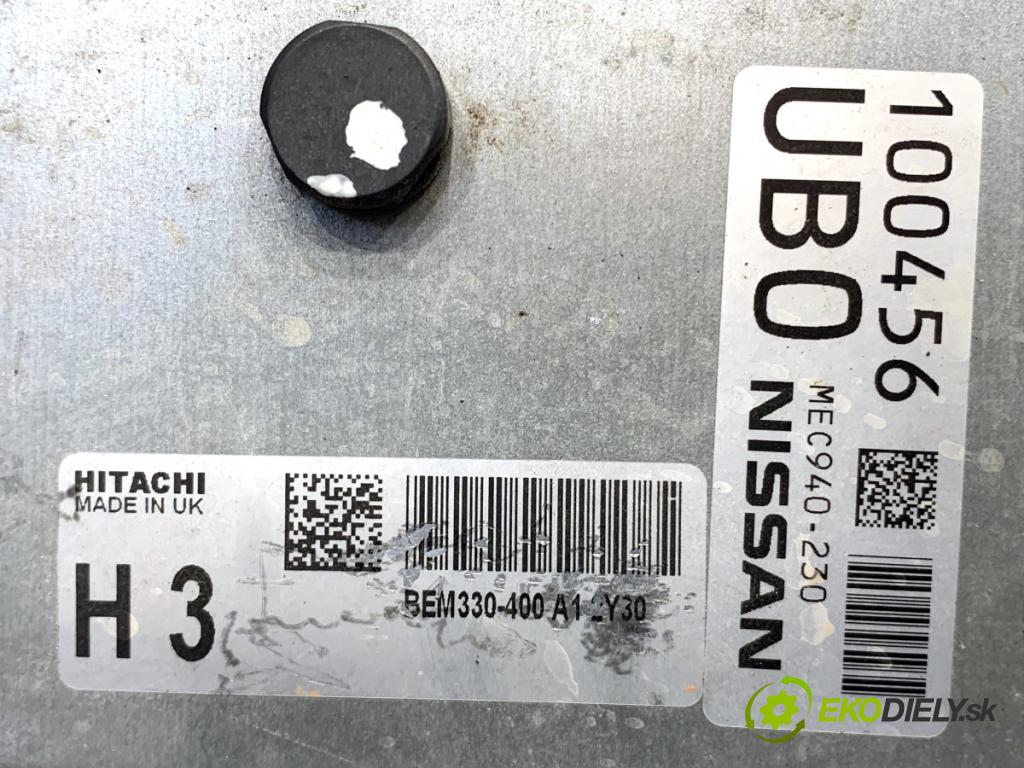 NISSAN QASHQAI J10 SUV 2012 86 kW 1.6 LPG 1598 riadiaca jednotka Motor MEC940-230 (Riadiaca jednotka)